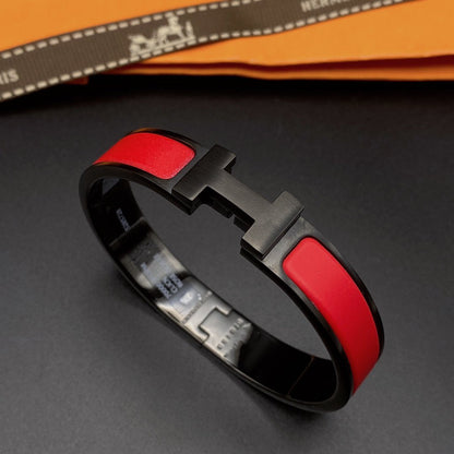 [Violet JW]CLIC HM SO BLACK RED BRACELET