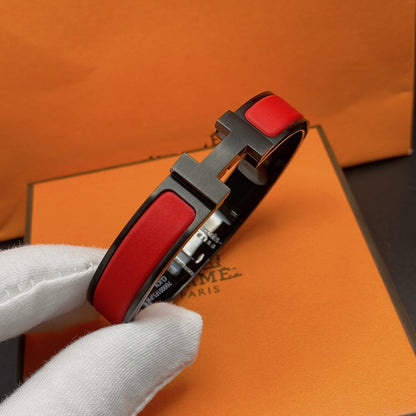 [Violet JW]CLIC HM SO BLACK RED BRACELET