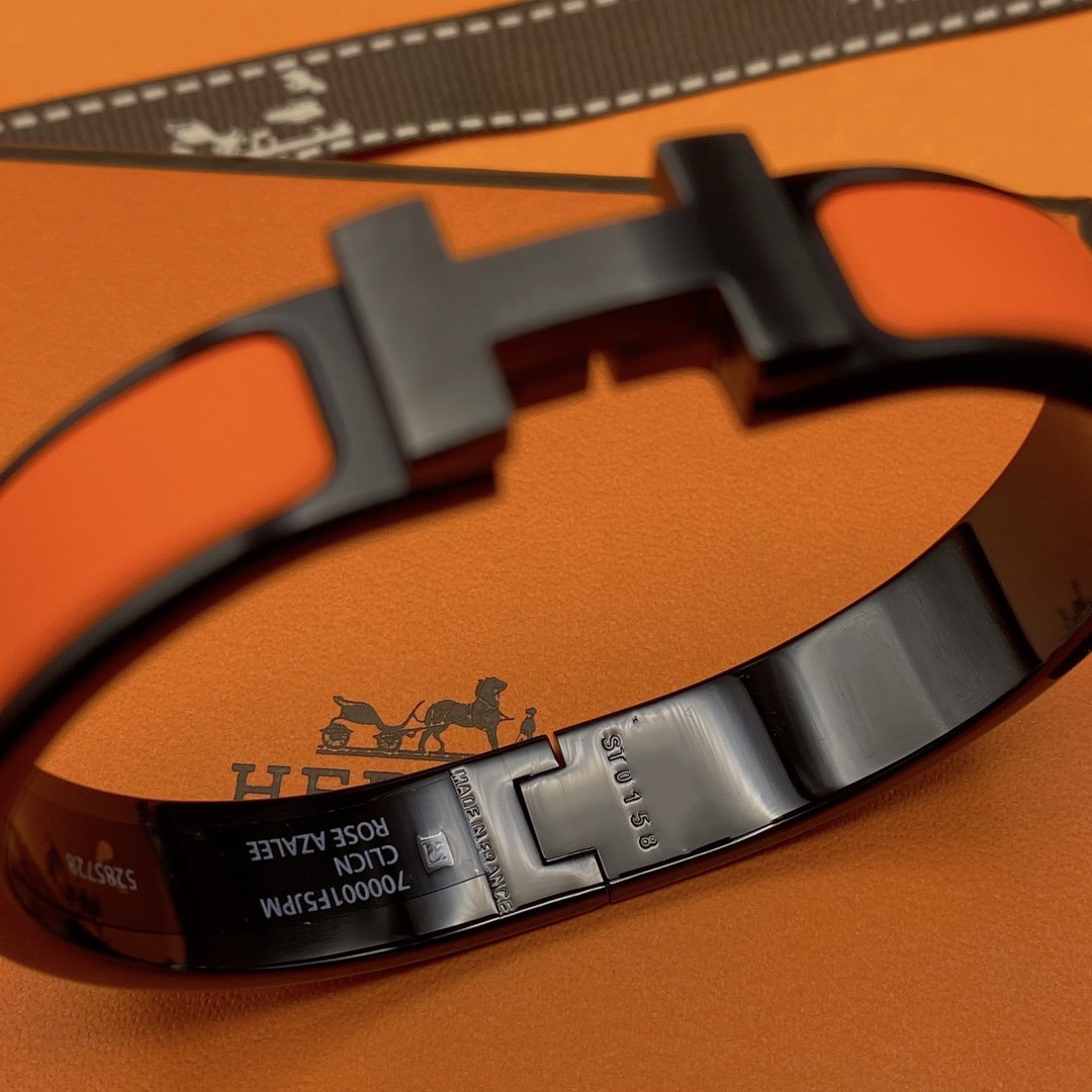 [Violet JW]CLIC HM SO BLACK OREGAN BRACELET