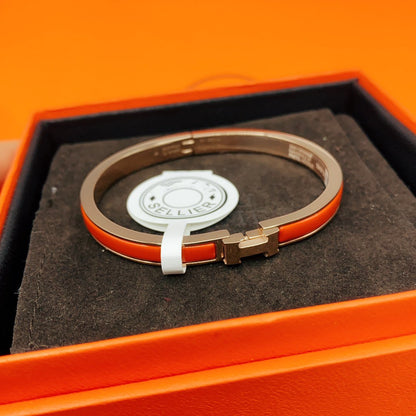 [Violet JW]CLASSIC HM CLIC RED 8MM ENAMEL BRACELET