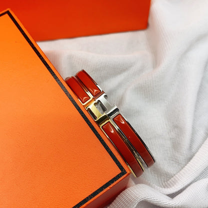 [Violet JW]CLASSIC HM CLIC RED 8MM ENAMEL BRACELET