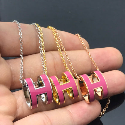 [Violet JW]H NECKLACE PINK
