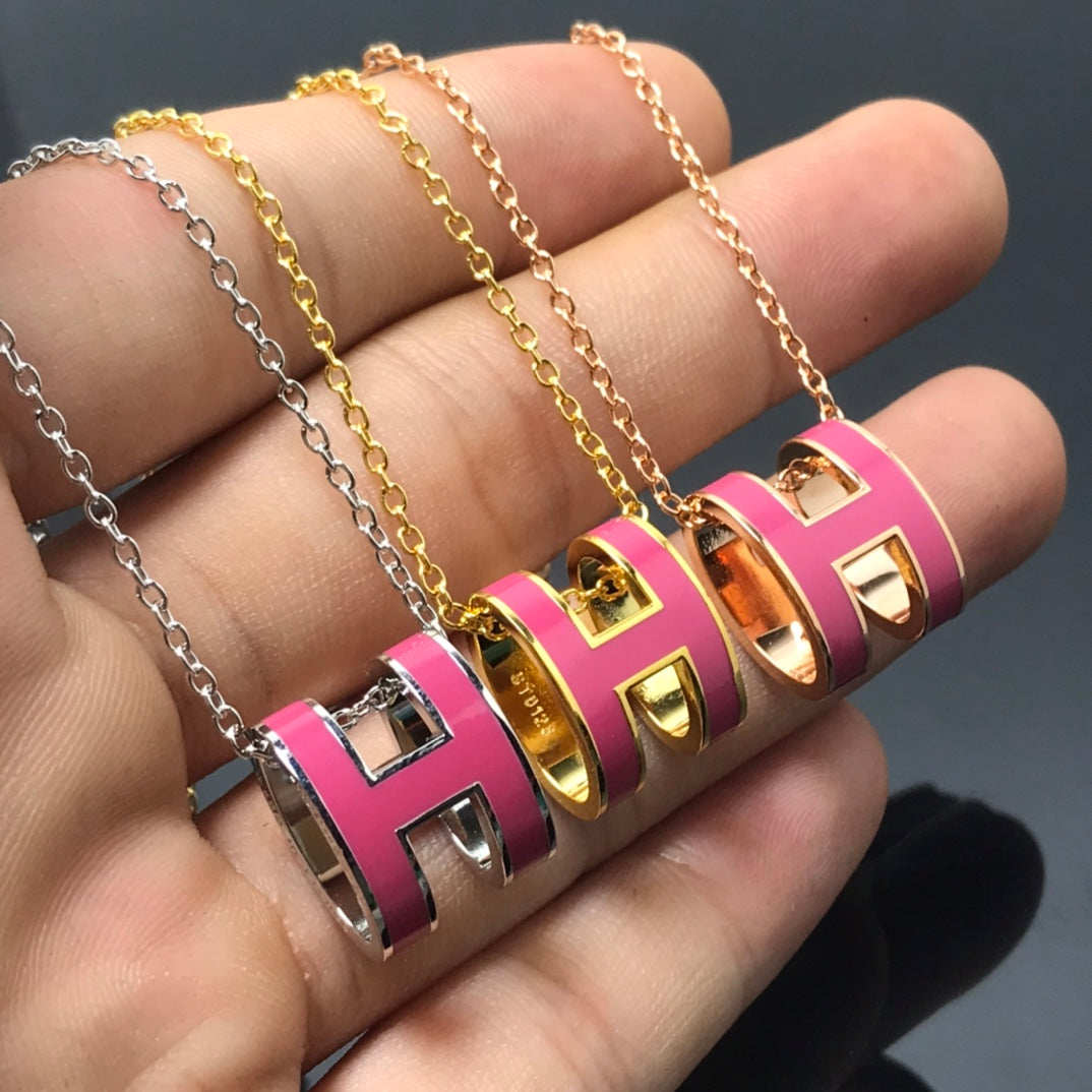 [Violet JW]H NECKLACE PINK