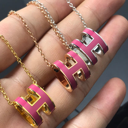 [Violet JW]H NECKLACE PINK