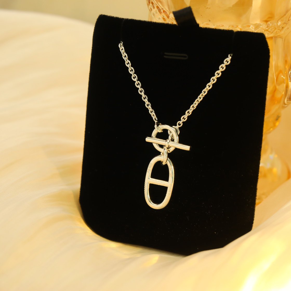 [Violet JW]HM CHAINE D'ANCRE PENDANT NECKLACE STERLING SILVER