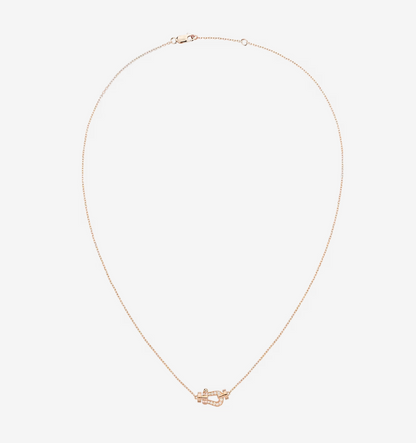 [Violet JW]FORCE 10 DIAMOND PINK GOLD NECKLACE MINI MODEL