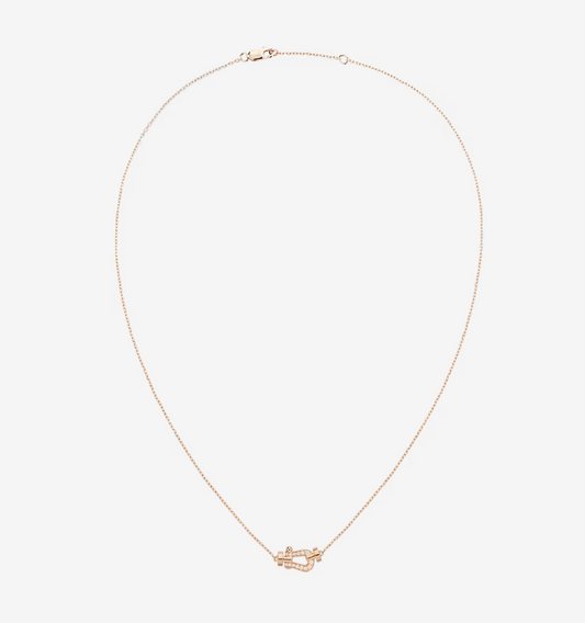 [Violet JW]FORCE 10 DIAMOND PINK GOLD NECKLACE MINI MODEL