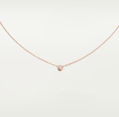 [Violet JW]DAMOUR DIAMOND NECKLACE