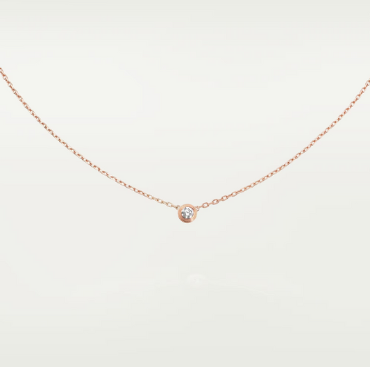 [Violet JW]DAMOUR DIAMOND NECKLACE