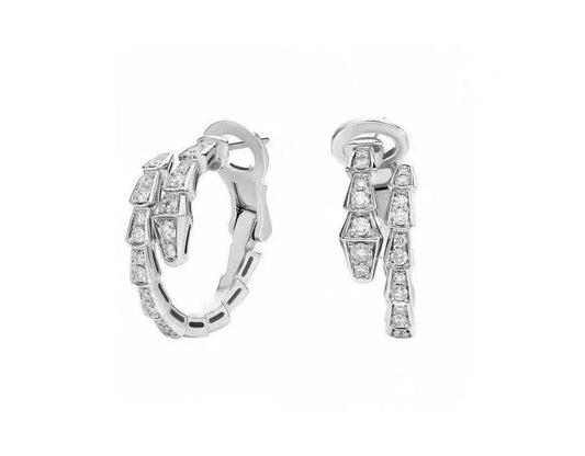 [Violet JW]SERPENTI EARRINGS DIAMOND