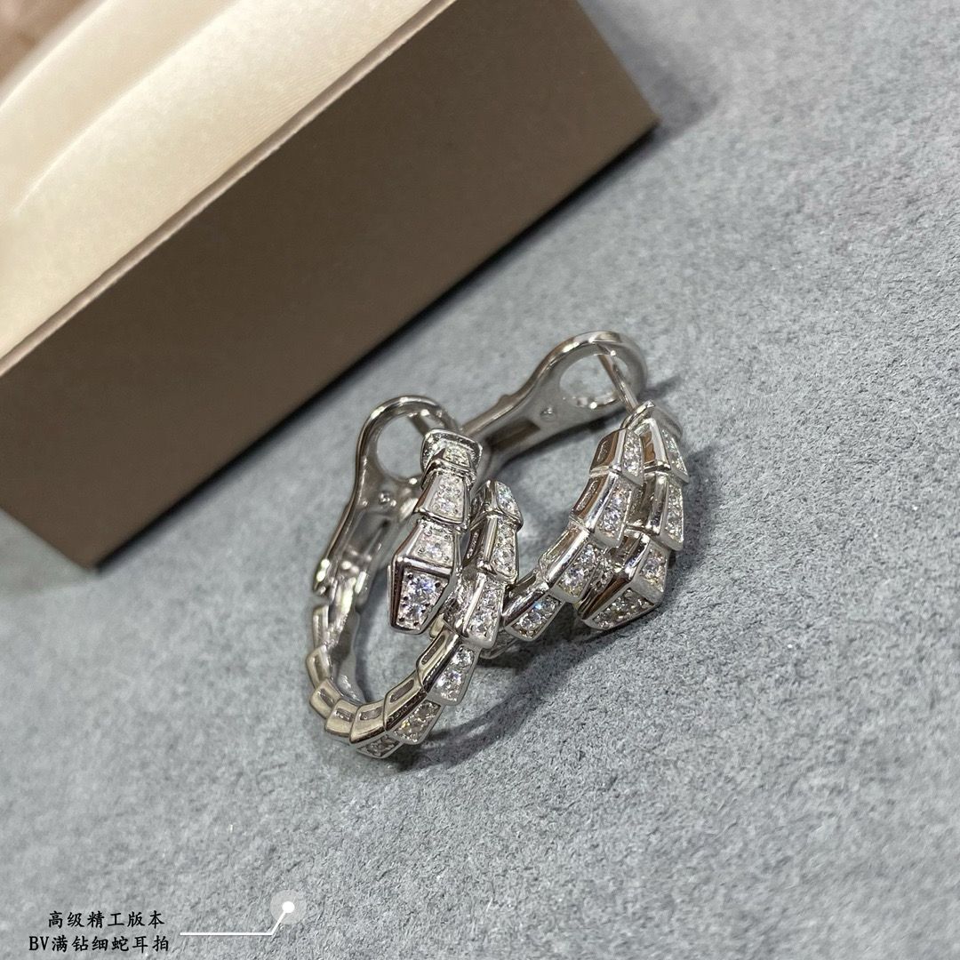 [Violet JW]SERPENTI EARRINGS DIAMOND
