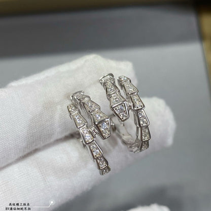 [Violet JW]SERPENTI EARRINGS DIAMOND