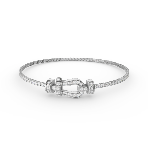 [Violet JW]FORCE  HORSESHOE  DIAMOND TENNIS BRACELET