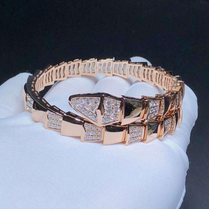 [Violet JW]SERPENTI BRACELET PINK GOLD DIAMOND