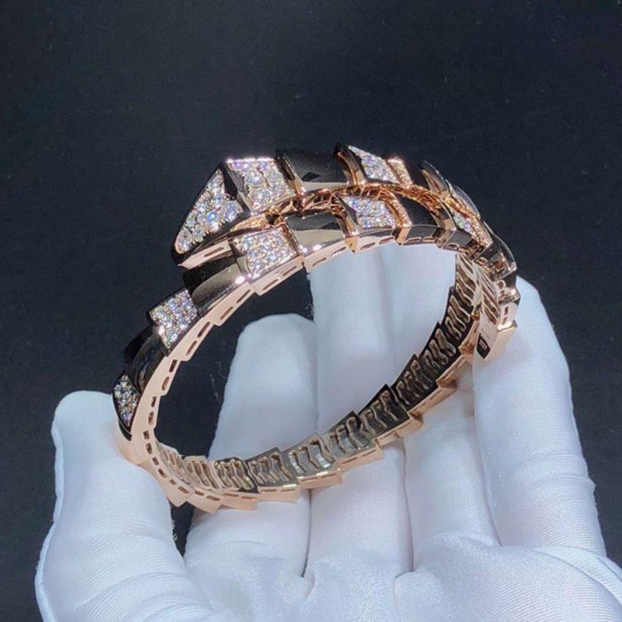 [Violet JW]SERPENTI BRACELET PINK GOLD DIAMOND