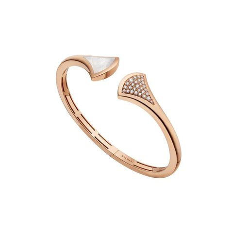 [Violet JW]DREAM BRACELET OPEN PINK GOLD MOP DIAMOND