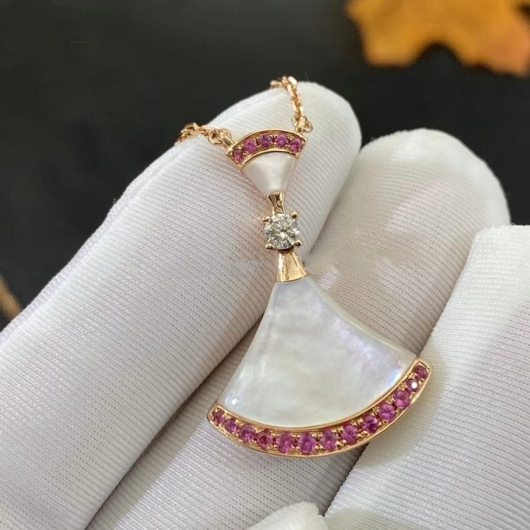 [Violet JW]DREAM NECKLACE MOP PINK DIAMOND