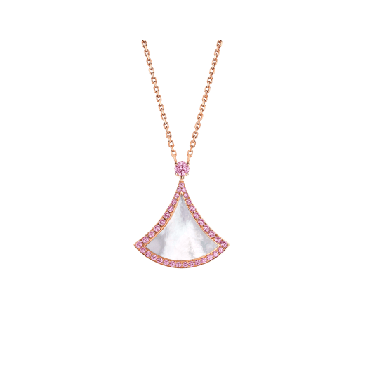 [Violet JW]DREAM NECKLACE MOP DIAMOND PINK