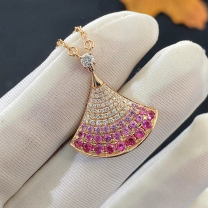 [Violet JW]DREAM NECKLACE PINK GOLD PINK DIAMOND