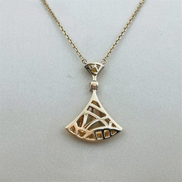 [Violet JW]DREAM NECKLACE PINK GOLD DIAMOND