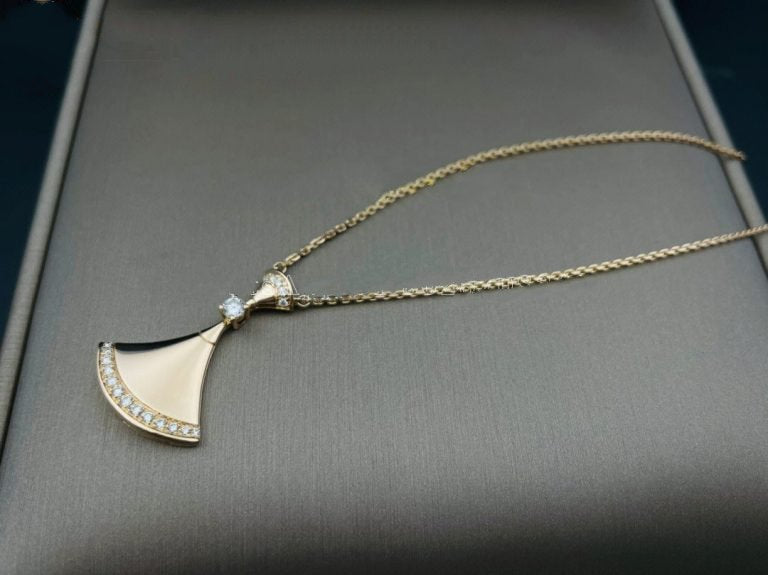 [Violet JW]DREAM NECKLACE PINK GOLD DIAMOND