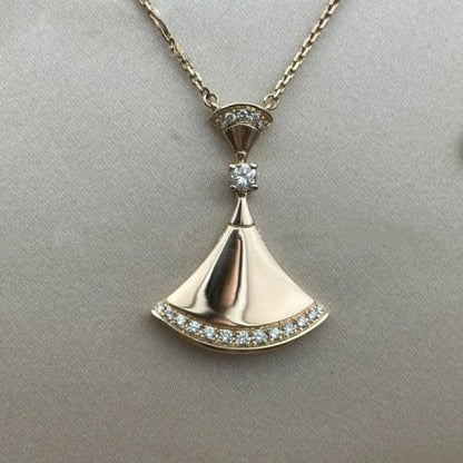 [Violet JW]DREAM NECKLACE PINK GOLD DIAMOND