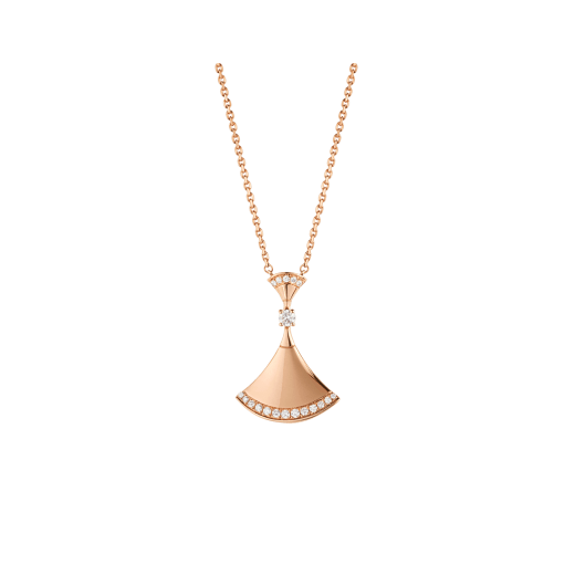 [Violet JW]DREAM NECKLACE PINK GOLD DIAMOND