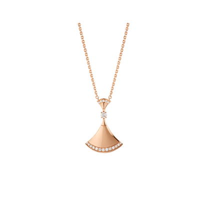 [Violet JW]DREAM NECKLACE PINK GOLD DIAMOND