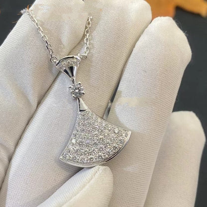 [Violet JW]DREAM NECKLACE SILVER FULL DIAMOND