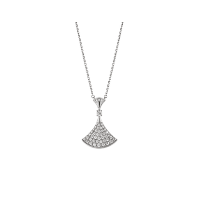 [Violet JW]DREAM NECKLACE SILVER FULL DIAMOND