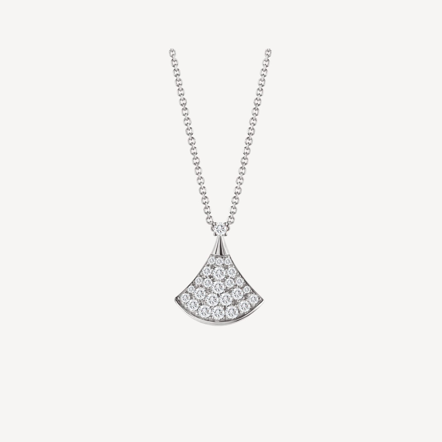 [Violet JW]DREAM NECKLACE SILVER DIAMOND