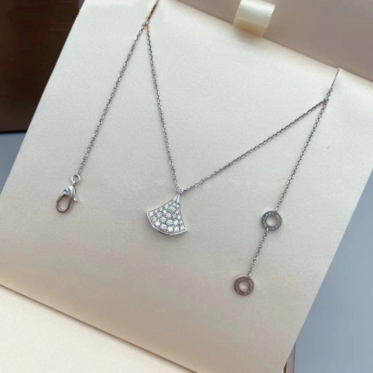 [Violet JW]DREAM NECKLACE SILVER DIAMOND