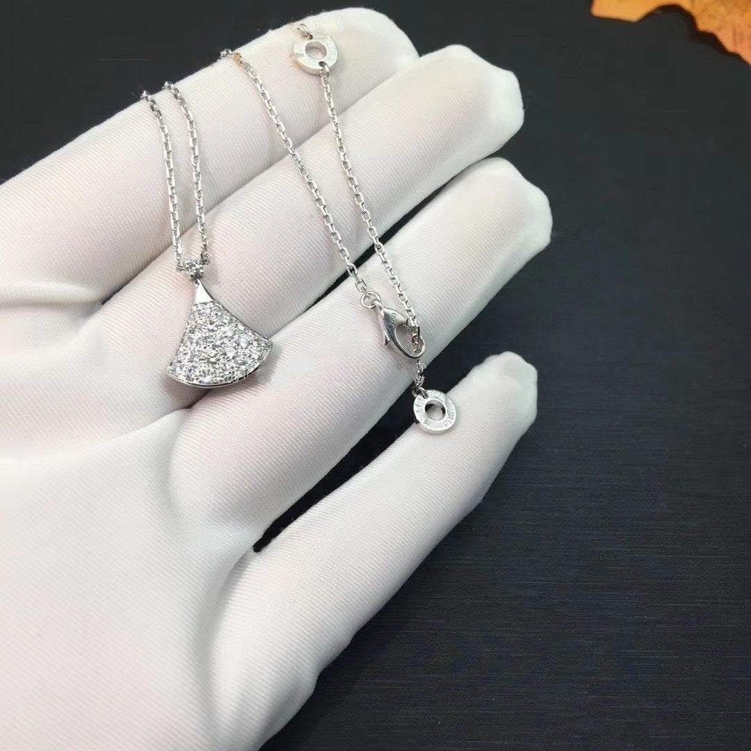 [Violet JW]DREAM NECKLACE SILVER DIAMOND