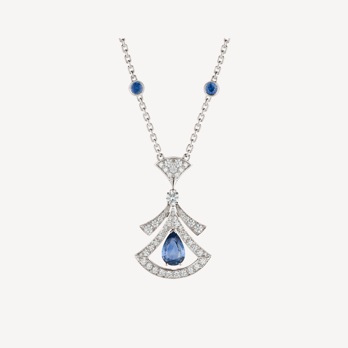 [Violet JW]DREAM NECKLACE AGATE DIAMOND SILVER