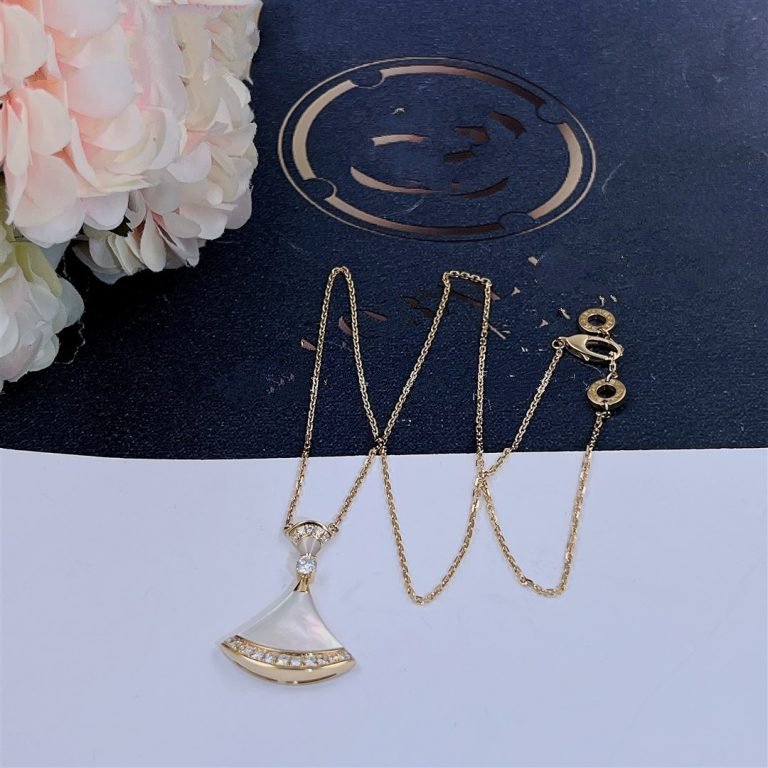 [Violet JW]DREAM NECKLACE MOP GOLD DIAMOND