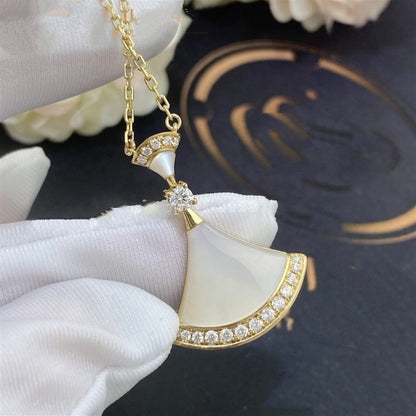[Violet JW]DREAM NECKLACE MOP GOLD DIAMOND