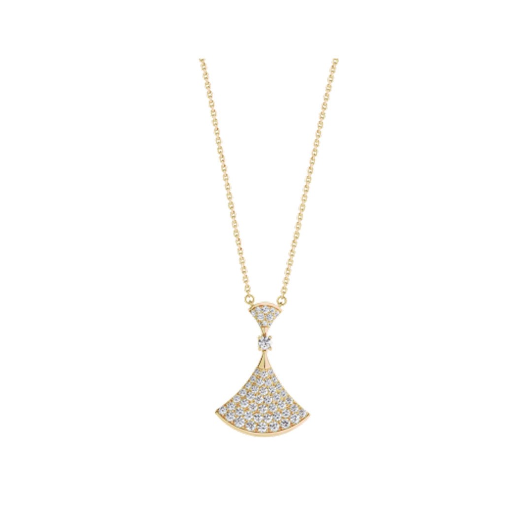 [Violet JW]DREAM NECKLACE GOLD FULL DIAMOND