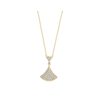 [Violet JW]DREAM NECKLACE GOLD FULL DIAMOND