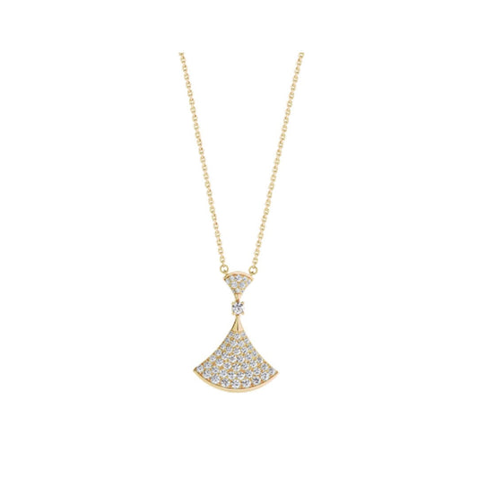 [Violet JW]DREAM NECKLACE GOLD FULL DIAMOND