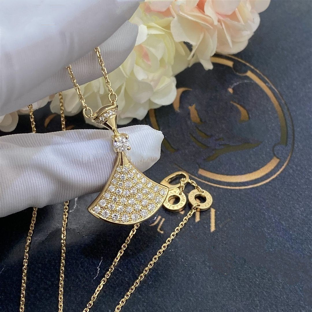 [Violet JW]DREAM NECKLACE GOLD FULL DIAMOND