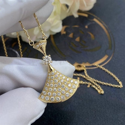 [Violet JW]DREAM NECKLACE GOLD FULL DIAMOND
