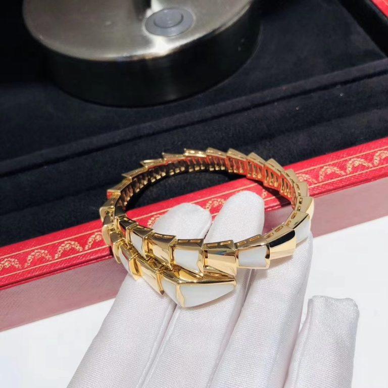 [Violet JW]SERPENTI BRACELET MOP GOLD