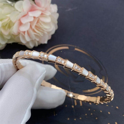 [Violet JW]SERPENTI BRACELET PINK GOLD MOP DIAMOND