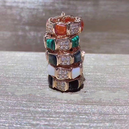 [Violet JW]SERPENTI PEDANT DIAMOND NECKLACE