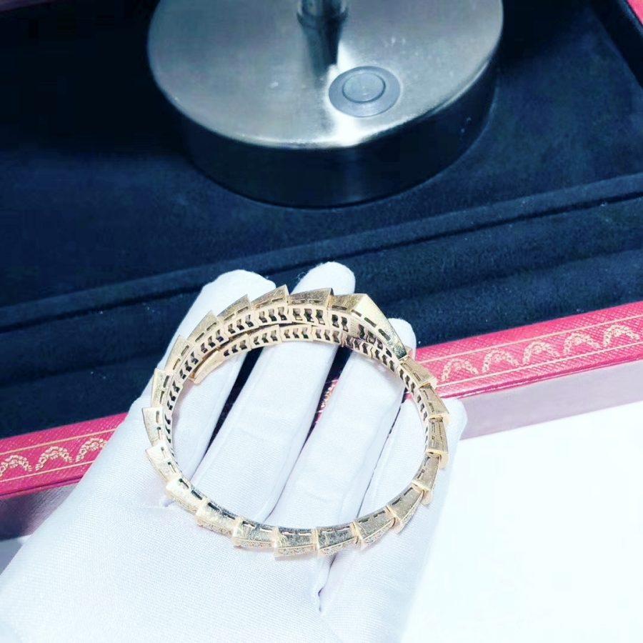 [Violet JW]SERPENTI BRACELET 8MM PINK GOLD DIAMOND