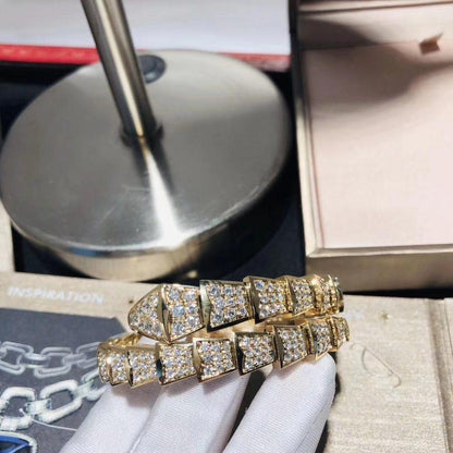 [Violet JW]SERPENTI BRACELET 8MM GOLD DIAMOND