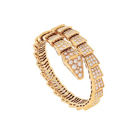 [Violet JW]SERPENTI BRACELET 8MM GOLD DIAMOND