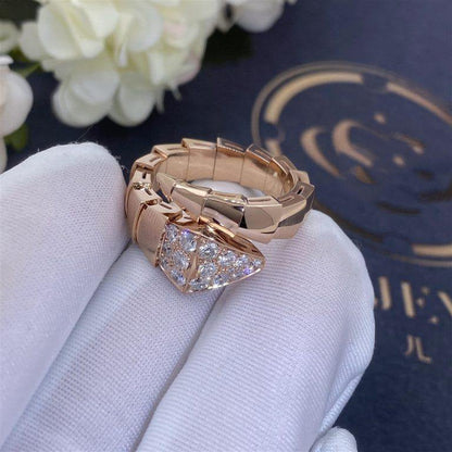 [Violet JW]SERPENTI RING PINK GOLD DIAMOND