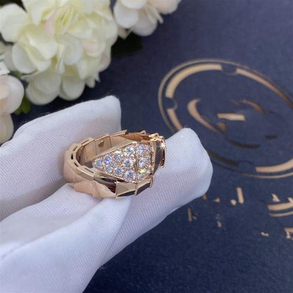 [Violet JW]SERPENTI RING PINK GOLD DIAMOND