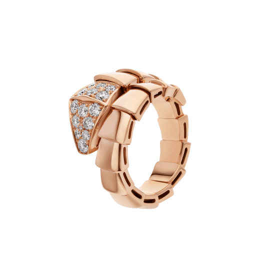 [Violet JW]SERPENTI RING PINK GOLD DIAMOND